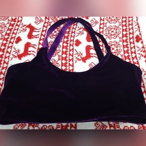 Fused Hawaii velvet Hookena top